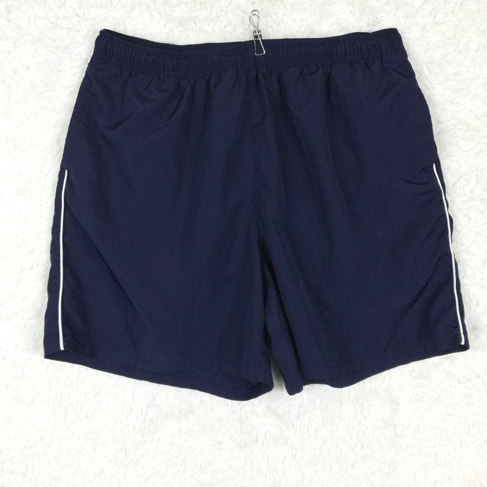 Classic Elements Womens Shorts Athletic Casual Navy Blue Pull On Plus‎ 20W
